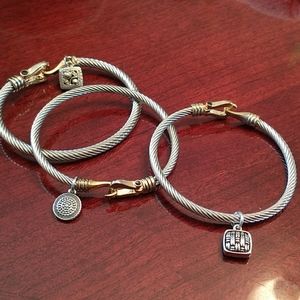 Three bracelets